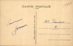 CPA Trawl-nets On the Marne Allee Central of Jard