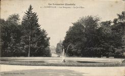 CPA Luneville Thickets the Water Jet