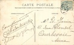 CPA Luneville Thickets the Water Jet