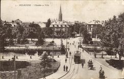 CPA Mulhouse Entrance Downtown