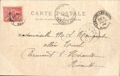 CPA Lamalou Bottom Large Hotel Farmhouse