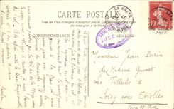 CPA Daupine Mountain of Paivoux the Central Peak of Meije