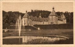 Ancient CPA Autun Castle of Montijeu Old residence Talleyrand Perigord