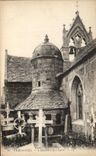 CPA Tregastel L'Ossuaire et L'Eglise 