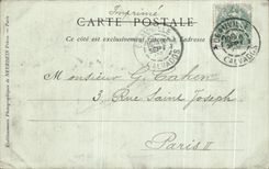 CPA Deauville On Sea Walk of the Beach the Dalfus Villa