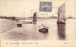 CPA Crotoy Return of Fishing Boat