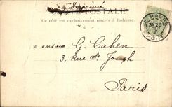 CPA Souvenir of Cape Le Havre of Heve