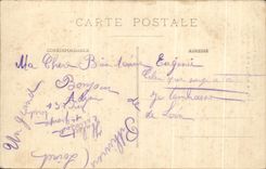 CPA Bondaroy Close Pithiviers the Church the Borough and the River of the Egg Lavender field