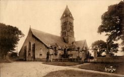 CPA Ile De Noirmoutier Church Saint Philbert