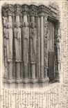 CPA Cathedrale De Chartres Pilasters of the royal gate