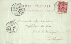 CPA Cathedrale De Chartres Details of the Northern porch