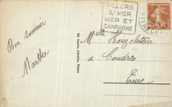 CPA Villers en el mar Dam And el casino