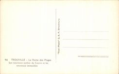 CPA Trouville the Queen of Beach the New ones of the Casino and New Buildings