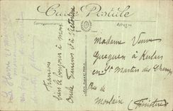 CPA Sainte Address Our Lady of the Floods and Sight On Le Havre