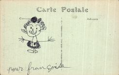 CPA Treport Seen On the Port Taken of the Pierhead Boats