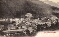 CPA Bareges Upper part Of the Station Hospital co Eugenie