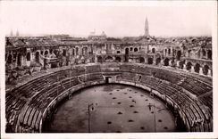 CPA Nimes el interior de la arena