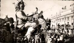 CPSM Carnaval De Nice Carnival 1951