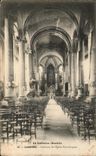 CPA Illustrated Lorraine Luneville Interior Of the church Saint Jacques