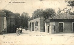 CPA ilustro Lorena Toul Porte De Francia