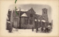 CPA Church militaria