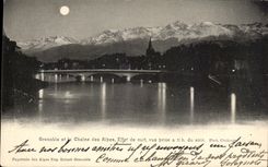 CPA Grenoble And the Alpine range Effet De Harms