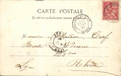 CPA Nivolet Vu De Shawls Water