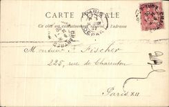 CPA Chartres View Of Courtille