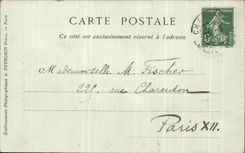 CPA rodea De Chartres Jouy visto en I el Eure