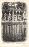 CPA Cathedral of Chartres Fragment of Tower of the chorus