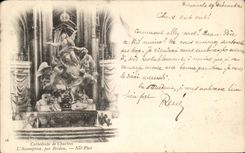 CPA Cathedral of Chartres the Assumption by Bridan