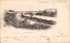 CPA Trawl-nets on the Marne Pont De the Marne