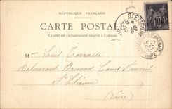 CPA Rheims Places Royal