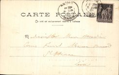 CPA Rheims Vieilles houses places Markets Coach (nice shot)