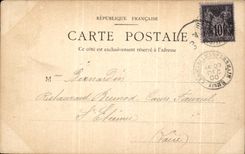 CPA Rheims Church Saint Remi