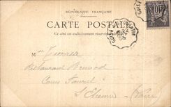 CPA Rheims the Cathedral southern part