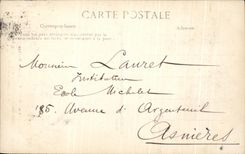 CPA Rouen Gross Clock