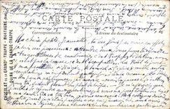 CPA los cuarteles el paso de la viga de Militaria