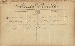 CPA After the storm on the way under Small Voiliere Championship of France of Rugby Marseilles 1922 Sailing Boat