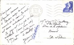 CPA Luchon Valley of the Lily