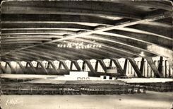 CPA Lourdes the Underground Basilica Black and white St X