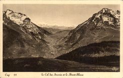 CPA Le Col Des Atavis et le Mont Blanc