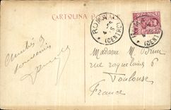 CPA Roma Fontana LED Acqua Paola Eretta DA Pablo