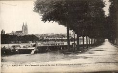 CPA Angers Overall picture catch of the place Larochefoucault Liancourt