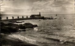 CPA Sables d'Olonne the Large Pier