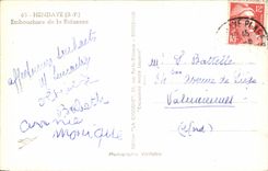 CPA Hendaye Mouth Of Bidassoa