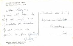 Montaje co de CPA Odile co Bendicion Alsacia de Odile