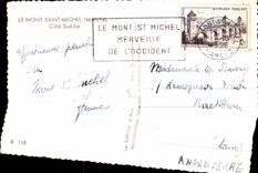 CPA Mont Saint Michel the Southern Dimension East