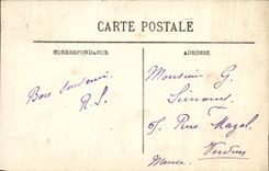 CPA Amiens the Cathedral the Nave