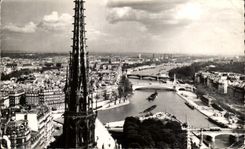 CPA Paris Panoramic View of Our Lady
